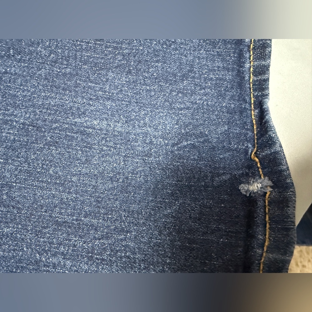 GAP perfect Boot Size 27 Regular Dark Blue Denim Jeans - Picture 4 of 4